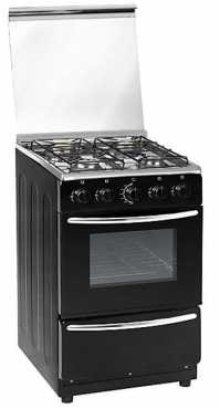 4 PLATE GAS STOVE - Black