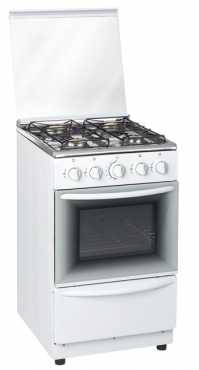 4 Plate Gas Stove - White