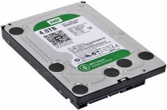 4 TB Hard Drive Western Digital Green WD40EZRX 4TB IntelliPower SATA 6.0 GBs