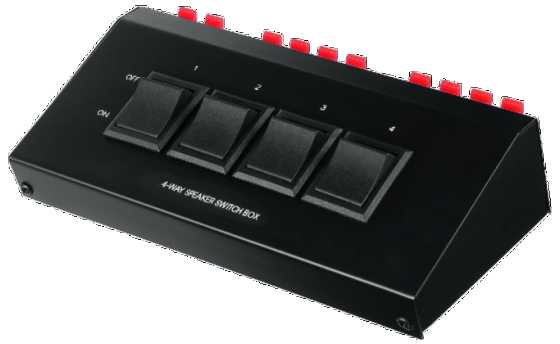 4 Way Speaker Controller