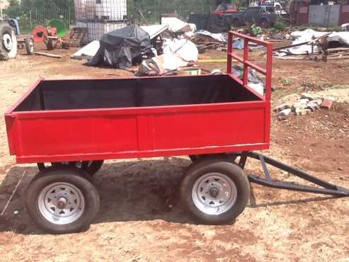 4 wheel trailer Quad or small tractor Unit