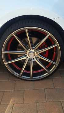 4 X 20 Inch Wheels and Tyres for Sale