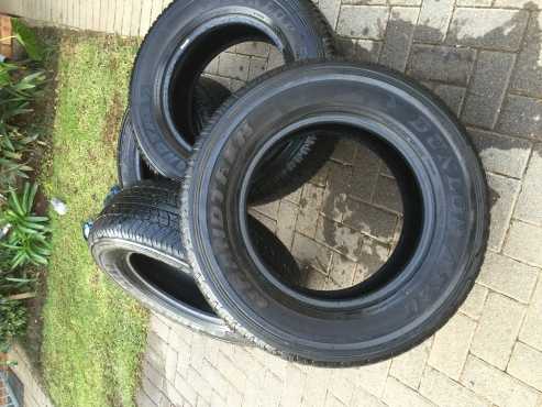 4 X Dunlop AT Tyres 2656517 For sale R3000