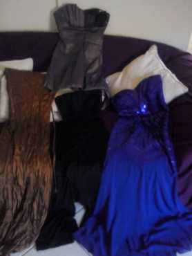 4 x evening dresses for sale