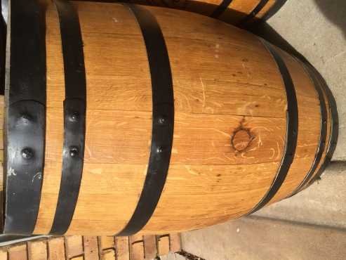 4 x genuine oak barrels for sale in excellent condition