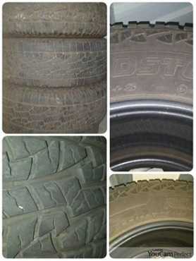 4 x Roadstone All Terrian Tyres