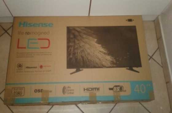 40 inch Hisense LED TV