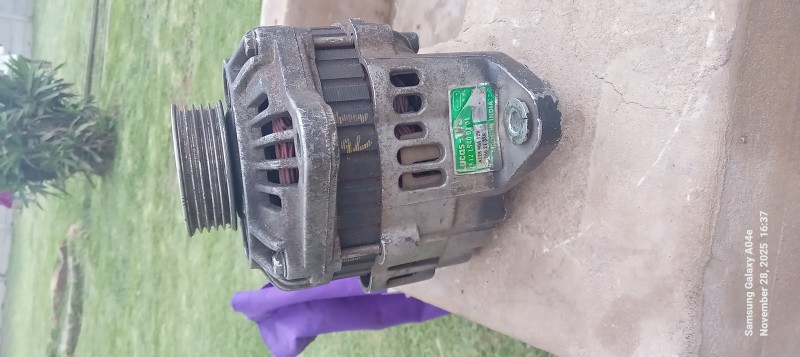 Second hand original Tata indica alternator  in excellent working condition. Urgent sale in Germiston area,  3200 neg. Contact me via call or WhatsApp on 0787778777.