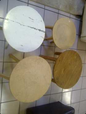 4x corner tables urgent sale