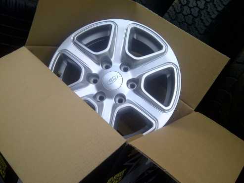 4x17inch Ford Ranger rims,As new