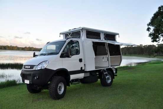 4x4 Camper -  Iveco, Merc,, Any Brand Vehicle. Low KM. Good Condition.