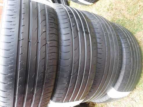 4xContinental ContiPremiumContact tyres 2155518,Still good