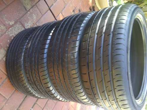 4xContinental tyres 2154017,2x80,2x90 percent tread