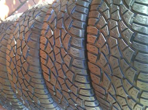 4xDiscoverer Cooper Zeon LTZ tyres 2555519,very nice setFor Discovery 3,4