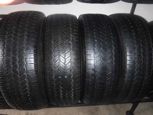 4xGeneral Graber tyres 2657016,2x70,2x90 percent tread