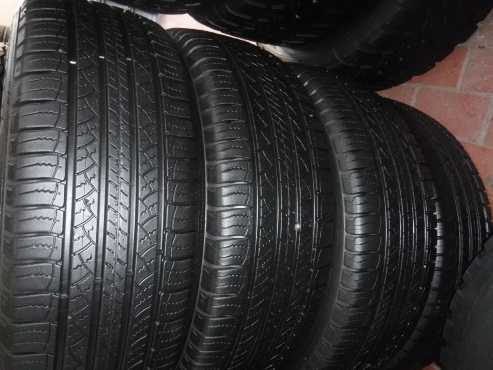 4xMichelin Latetude tyres 2256517,80 percent tread