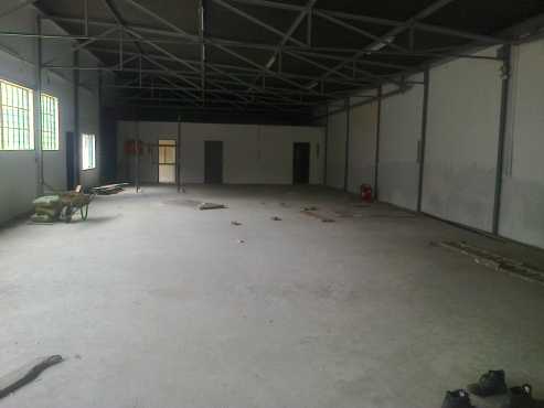 500m2 factorywarehouse to let in Alrode South