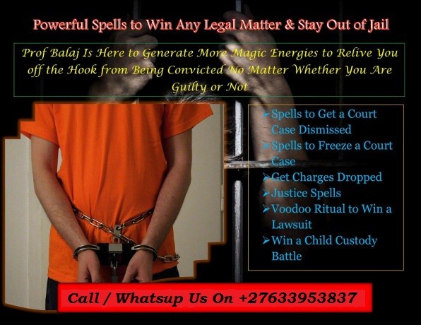 Spells to get a court case dismissed or freeze a court. +27633953837