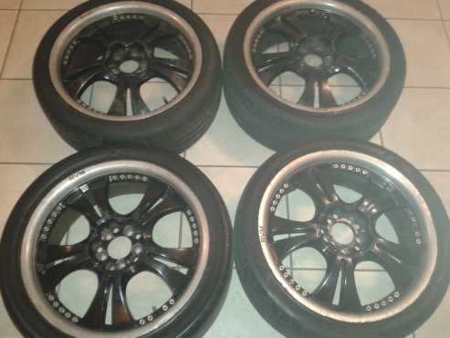 5x100 18quot rims with tyres