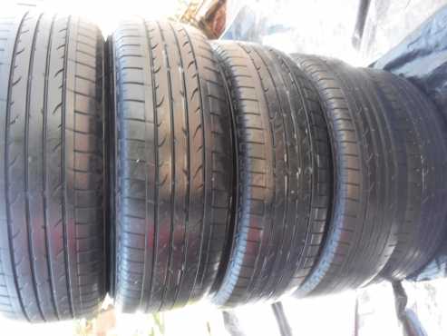 5xBridgestone Dueler HP tyres 2356518,Still good