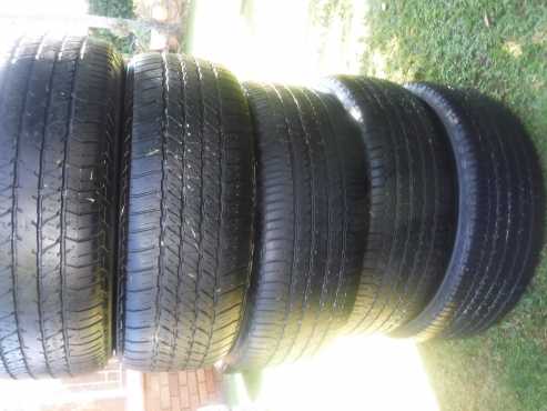 5xBridgestone Dueler HT tyres 2656018,Still good