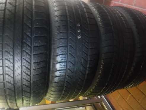 5xGoodyear Wrangler HP tyres 2255519,75 percent tread