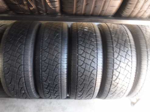 5xPirelli Scorpion ATR tyres 2556018,2x80,3x90 percent tread