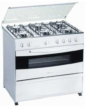 6 Plate Gas Stove (White)