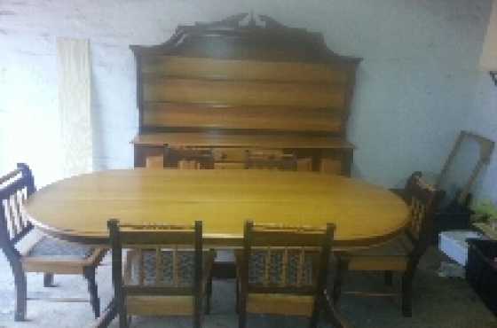 6 seater diningroom set