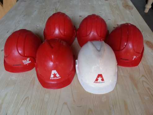 6 x Hard Hats (for construction Use)