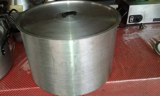 60 Liter Allimunium pot