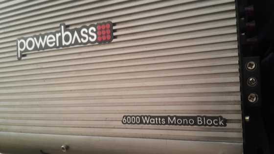 6000 watts powerbass monoblock