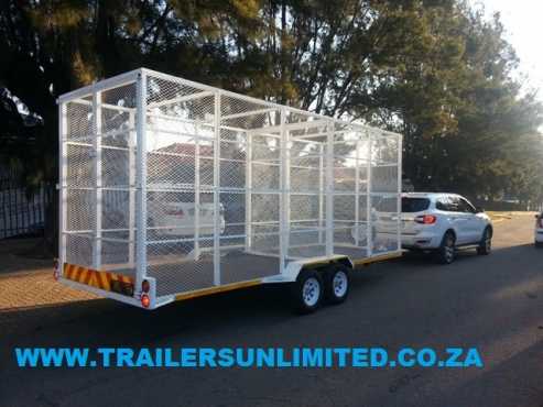 6000 X 2000 X 2400 RECYCLING TRAILER.