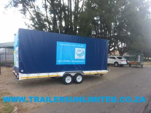 6000 X 2000 X 2400 TRANSPORTER TRAILER.