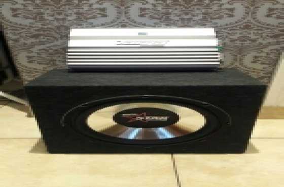 6200w Targa amp and star sound sub