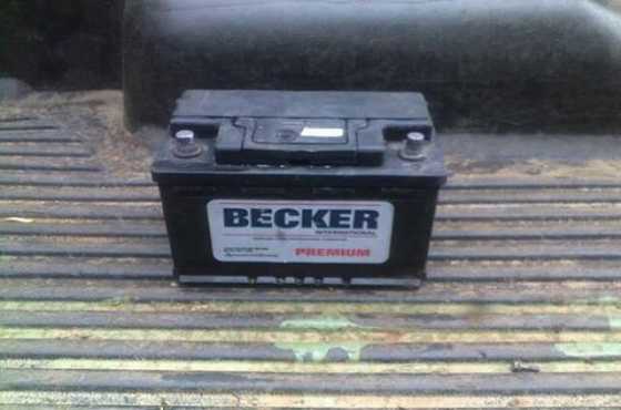 657 becker 12 volt batery