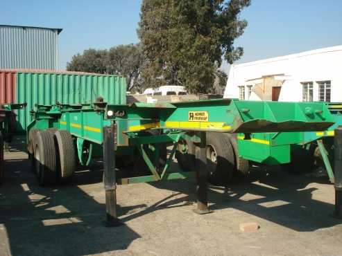 6M SKELETAL TRAILERS AVAILABLE