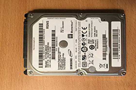 750GB Samsung 2.5 Inch Laptop Hard Drive