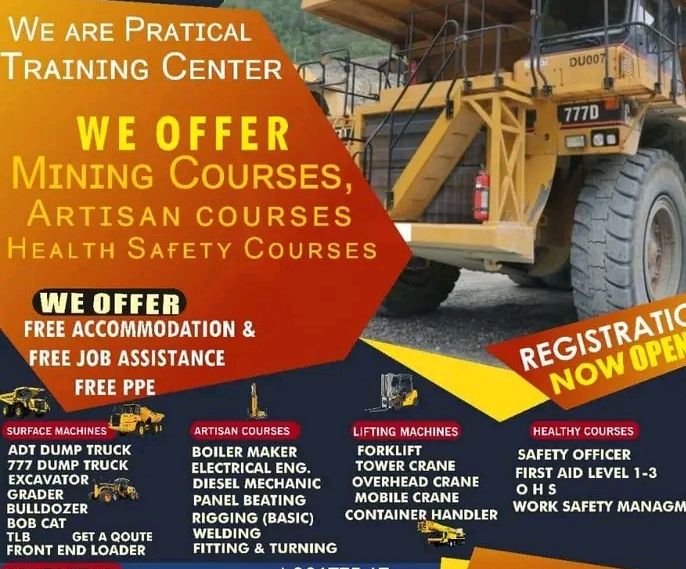 Tilling and paving, carpentry and wood work, electrical installation training 0736731478