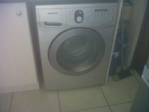 7kg silver Samsung washing machine