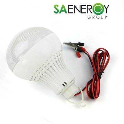 7W 12V LED BULB - WITH CLAMPS