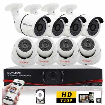 8 Channel AHD(full HD)DVR CCTV Kit -security system