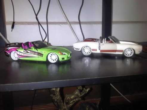 8 model cars Scale is 124