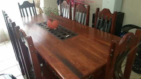 8 Seat Dinning Room Set For Sale