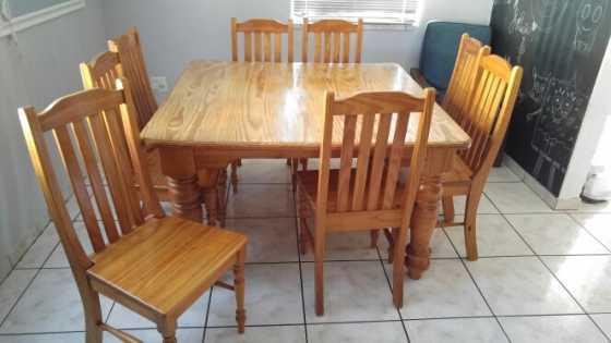 8 set dining room table with chairs