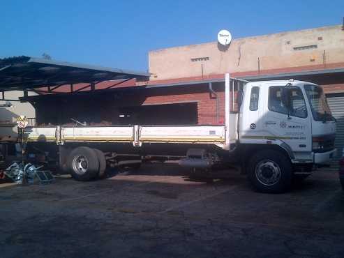 8 Ton Truck for hire with drop sides