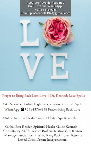 Prayer to Bring Back Lost Love | Dr. Kenneth Love Spells