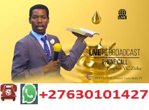 Prophet Vc Zitha Prayer Line Request contact+27630101427