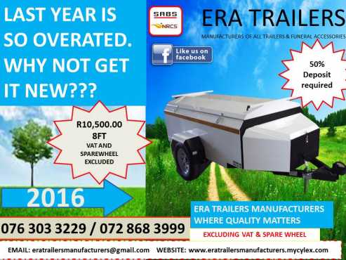 8FT LUGGAGE TRAILER FOR SALE WHILE STOCK LAST