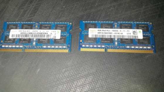 8Gb DDR3 sodimm 1333Hz Laptop RAM